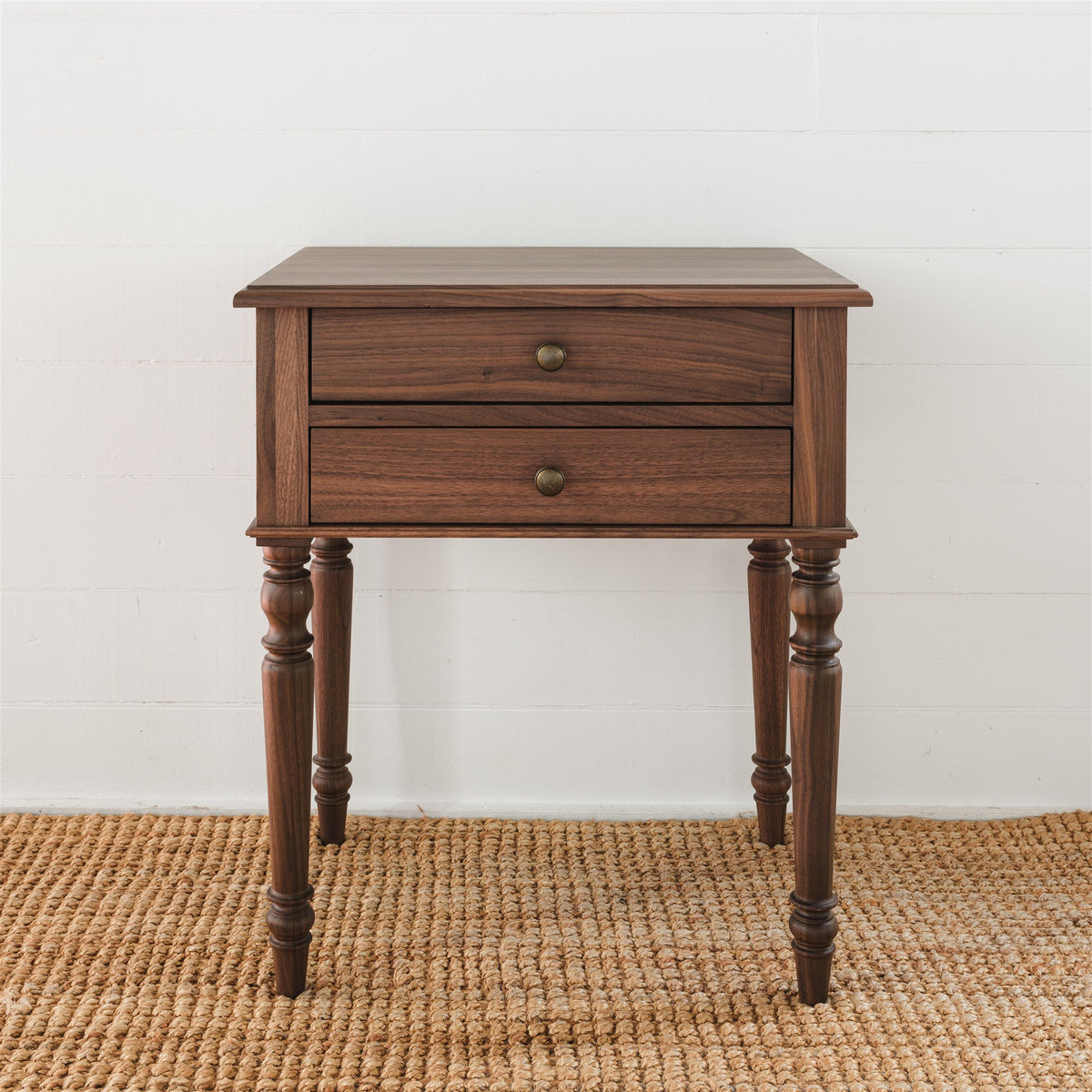 Chloé Bedside Table Walnut (EU)