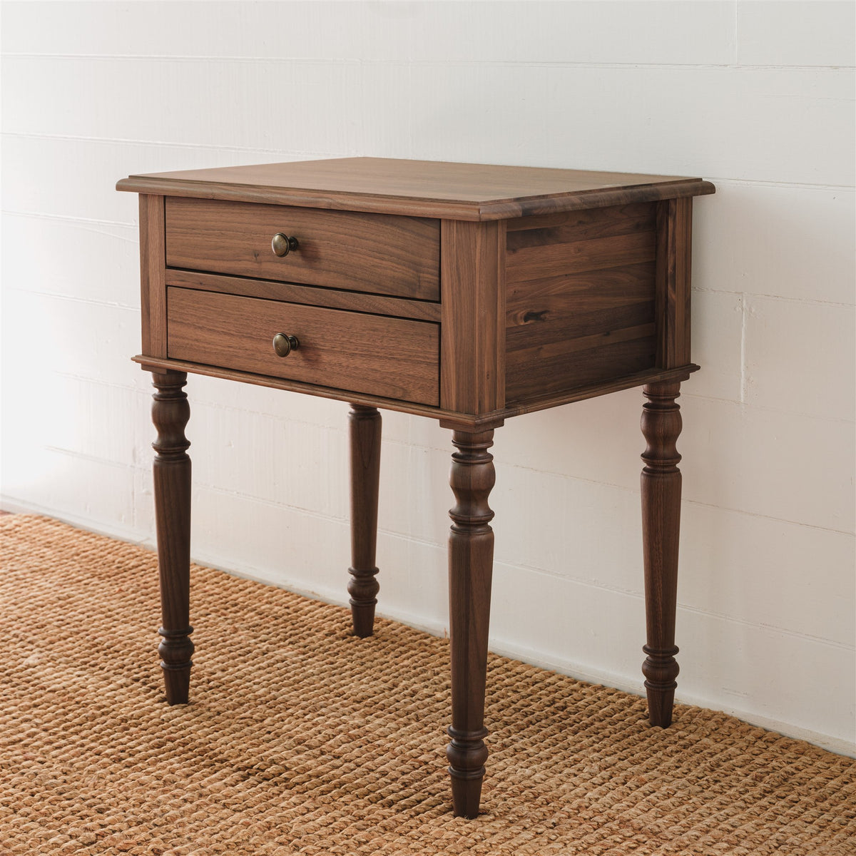 Chloé Bedside Table Walnut (EU)